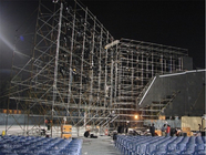 Soporte de iluminación ajustable de la luz de la etapa del concierto del braguero 1.22×2.44 m de la capa