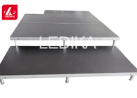 Plataforma de aluminio portátil modificada para requisitos particulares de la etapa para el teatro de la pista de T