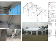 Casa movible de aluminio de una sola capa los 20*30m de la tienda de la tienda de la estructura/de la boda del partido del palmo