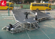 Altura portátil de la plataforma 1000m m de la etapa del concierto móvil de aluminio de la prolongación del andén