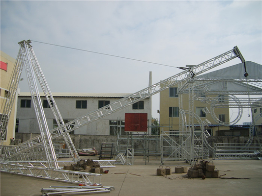 Un aluminio de la demostración del soporte de altavoz 400x400 milímetro T ata 500kg cargado el 12m