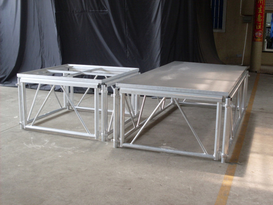 Fácil monte la plataforma de aluminio de la etapa longitud de 400m m/de 600m m/de 800m m