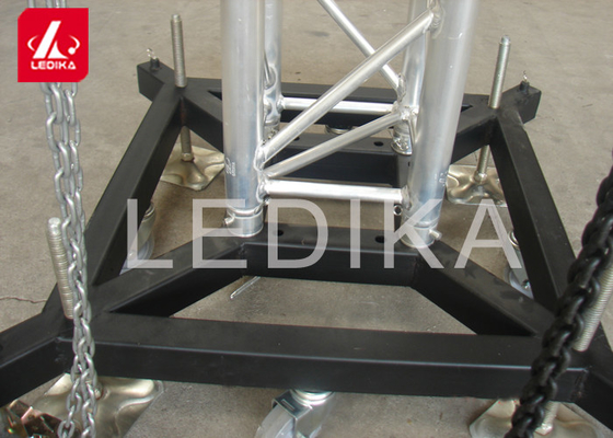Embase de acero de la elevación del sistema del braguero de la etapa del sótano del braguero con las ruedas/soporte