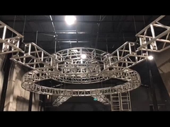 Truss de aluminio cuadrado de iluminación personalizado giratorio y de elevación DJ Truss para club